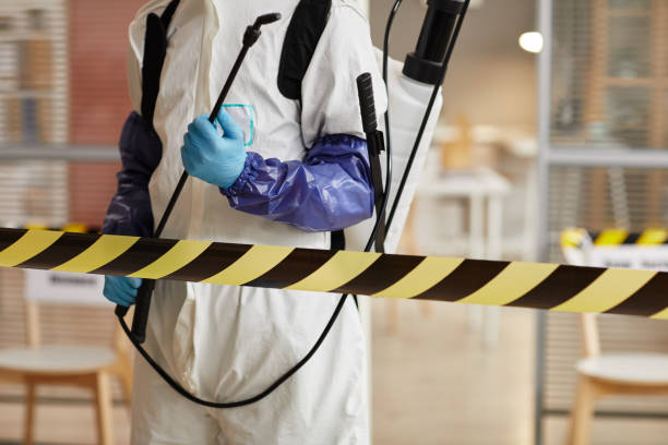 Professional Biohazard Cleanup technician working in Kirkland, WA